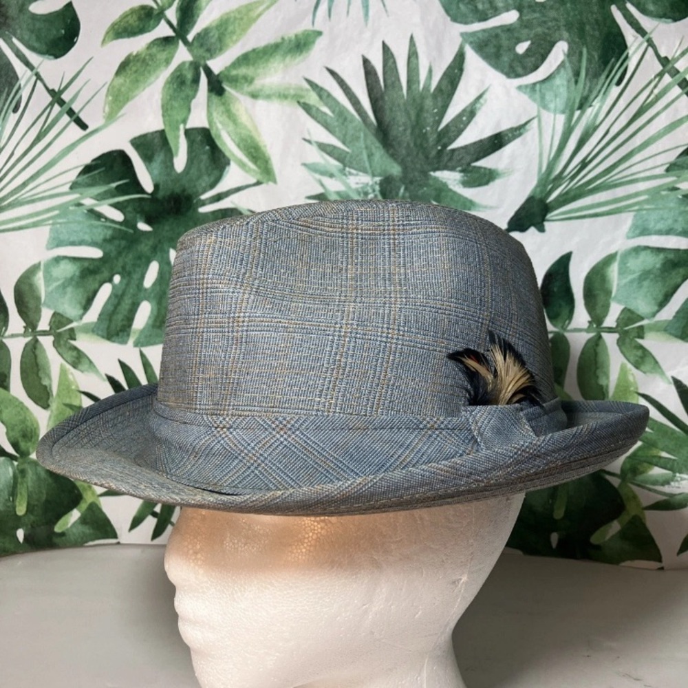 Stylish Gray Fedora Hat
